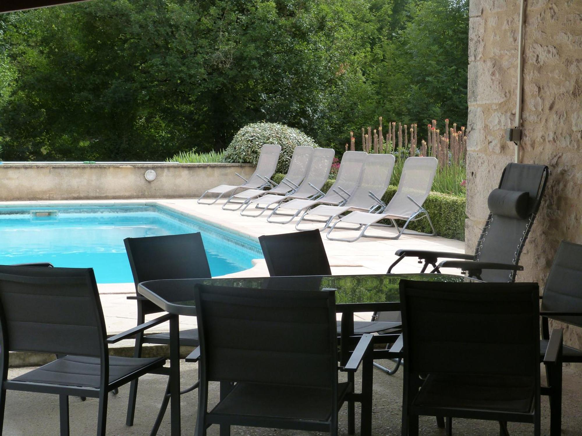 Gite Avec Piscine Proche De St Cirq Lapopie Berganty Exteriér fotografie